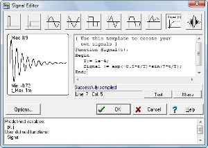 LabXplorer Signal Editor